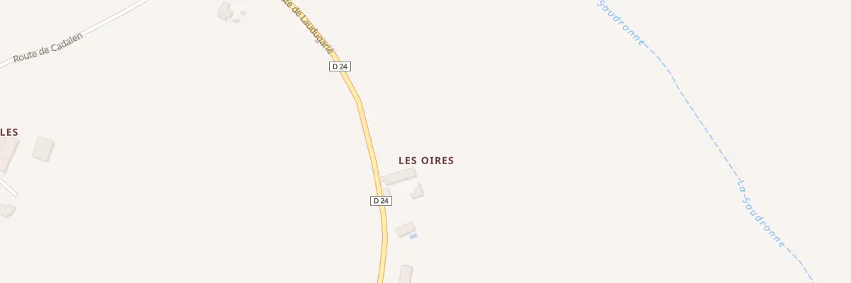 Plan du 379 Rte de Laudugarié à Florentin