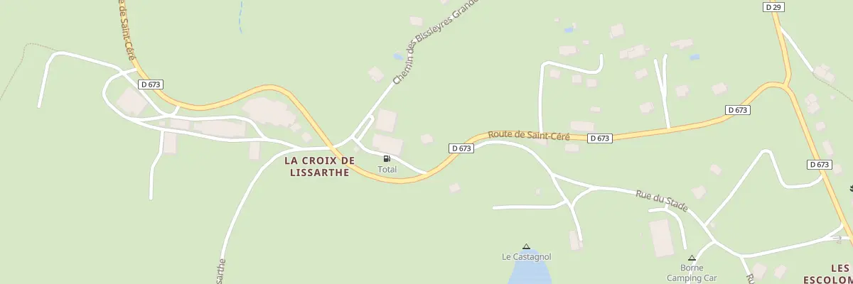 Plan du 26 Rte de Saint-Céré à Sousceyrac-en-Quercy