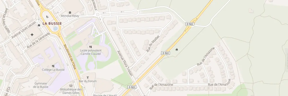 Plan du 11 Rue du Maillet à Vauréal