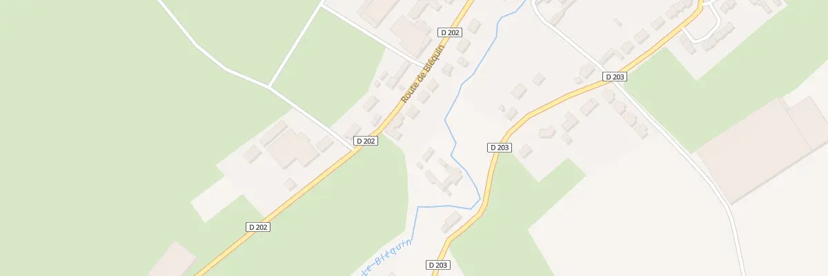 Plan du 43B Rue de Blequin à Nielles-lès-Bléquin