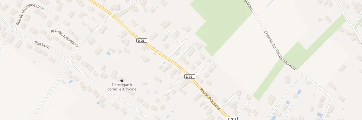 Plan du 802 Rte d’Orléans à Sandillon