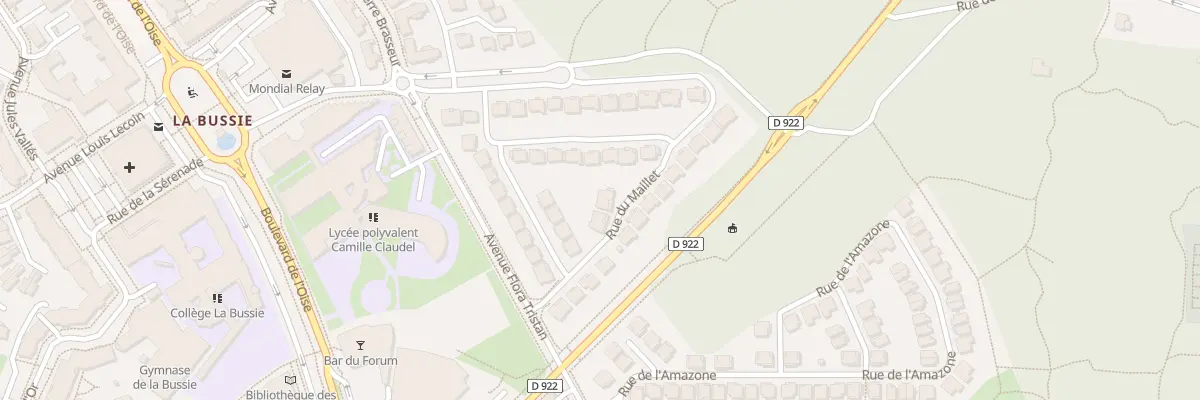 Plan du 13 Rue du Maillet à Vauréal