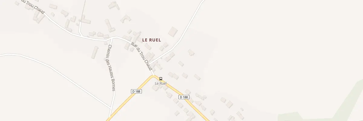 Plan du 8 Les Hamets à Haravilliers
