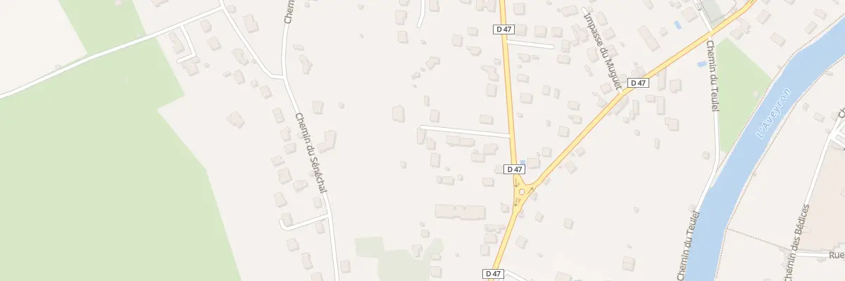 Plan du 86 Av de Verdun à Villefranche-de-Rouergue