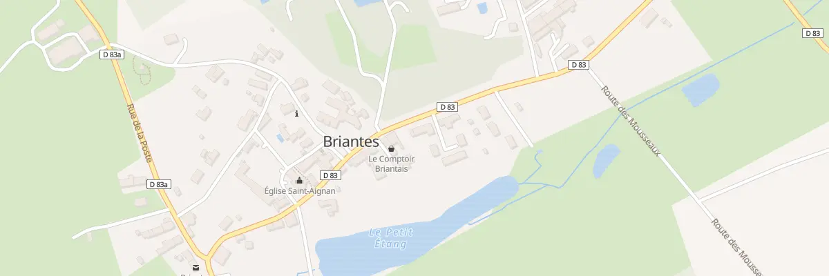 Plan du 24 Rue du Château à Briantes