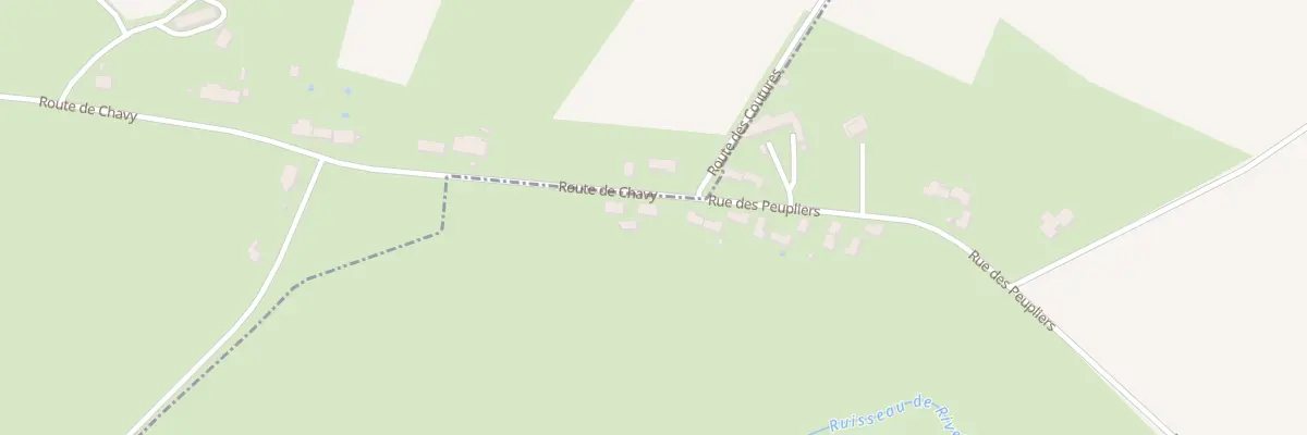 Plan du 5579 Chavy à Lacs