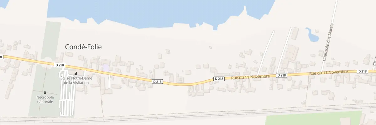 Plan du 37 Rue du 11 Novembre à Condé-Folie