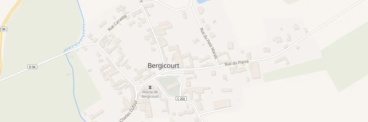 Plan du 31 Rue du Pierre à Bergicourt