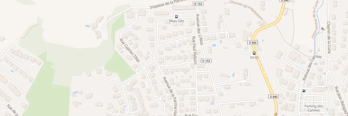 Plan du 3 Rue Georges Brassens à Figeac