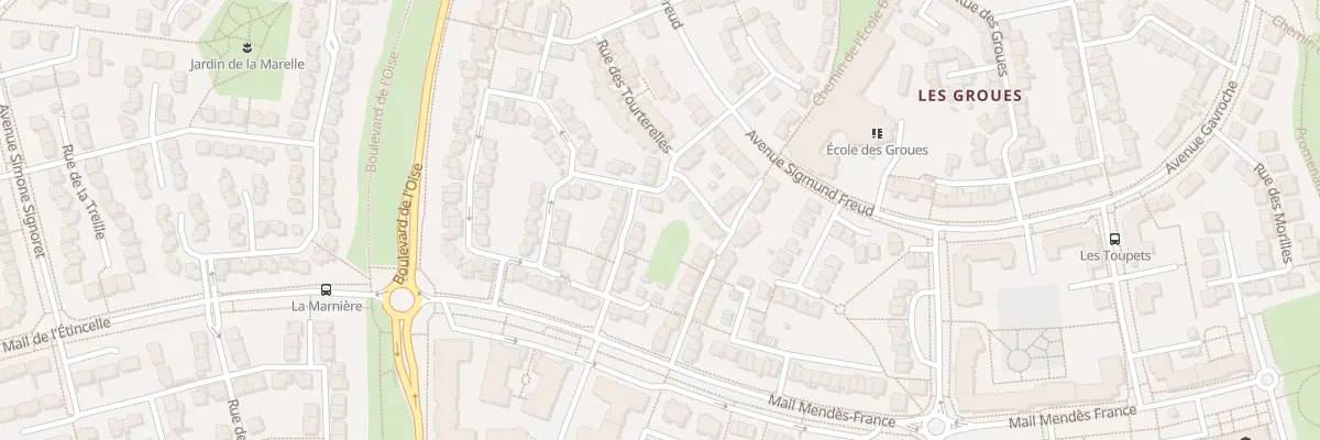 Plan du 20 Rue des Longs Arpents à Vauréal