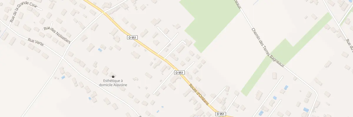 Plan du 800 Rte d’Orléans à Sandillon