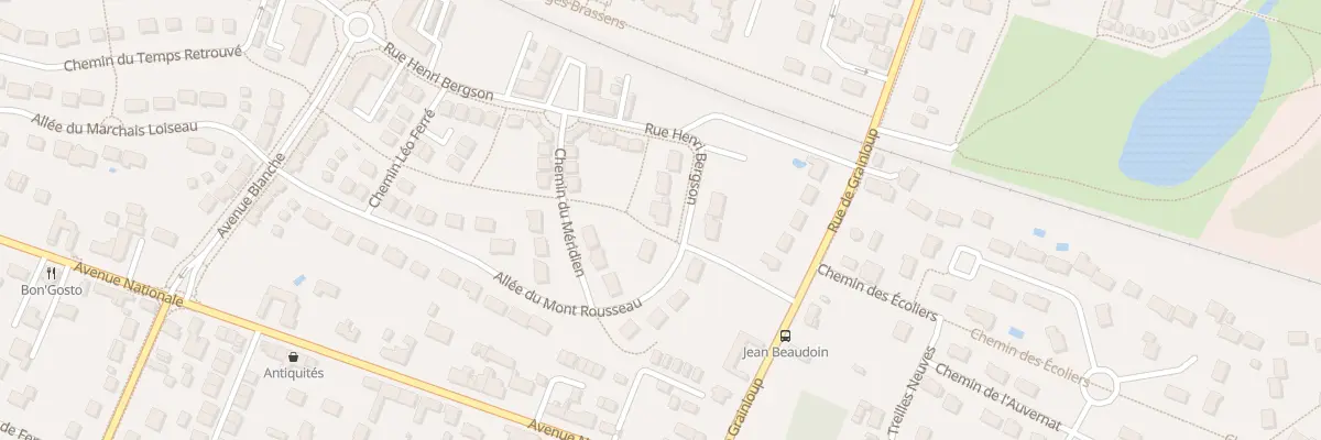 Plan du 32 Rue Henri Bergson à Chécy