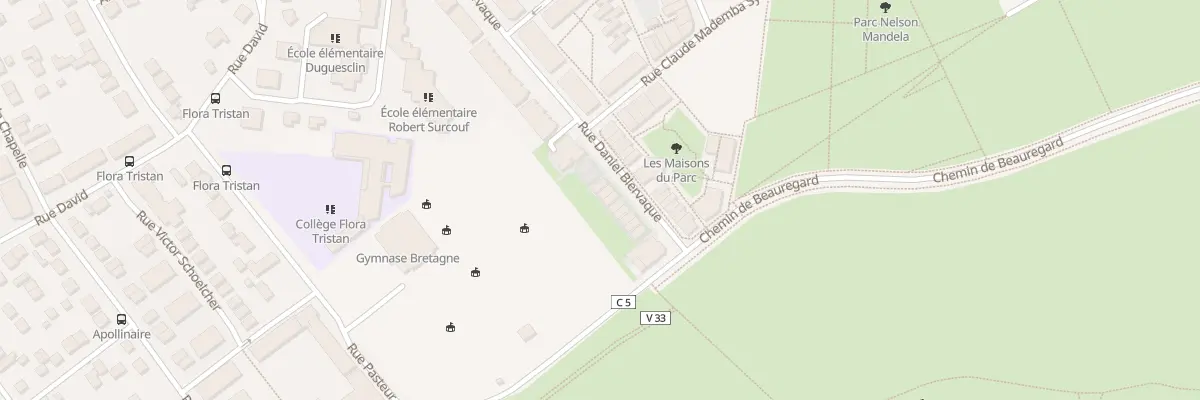 Plan du 750 Rue Daniel Blervaque à Carrières-sous-Poissy