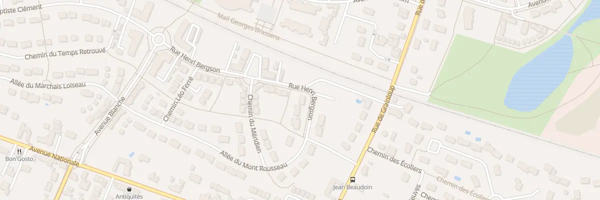Plan du 28 Rue Henri Bergson à Chécy