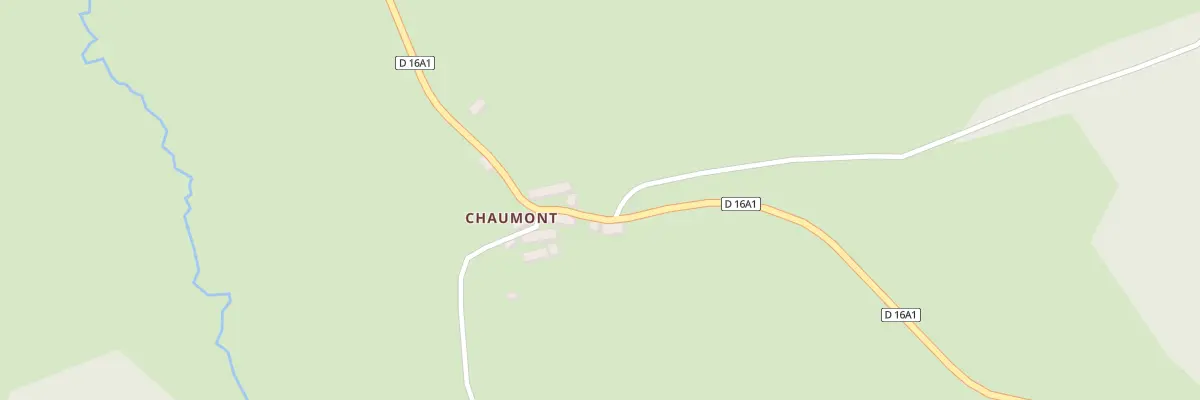 Plan du 5166 Chaumont à Gentioux-Pigerolles