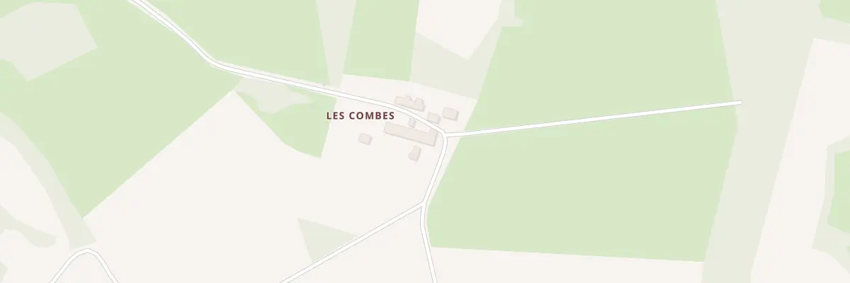 Plan du 3 Les Combes à La Cellette