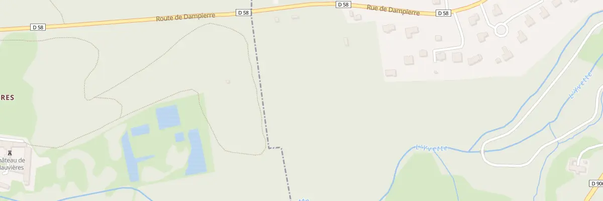 Plan du 97 Rue de Dampierre à Chevreuse
