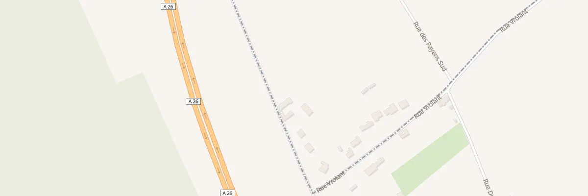 Plan du 88 Rue Vrolant à Nortkerque