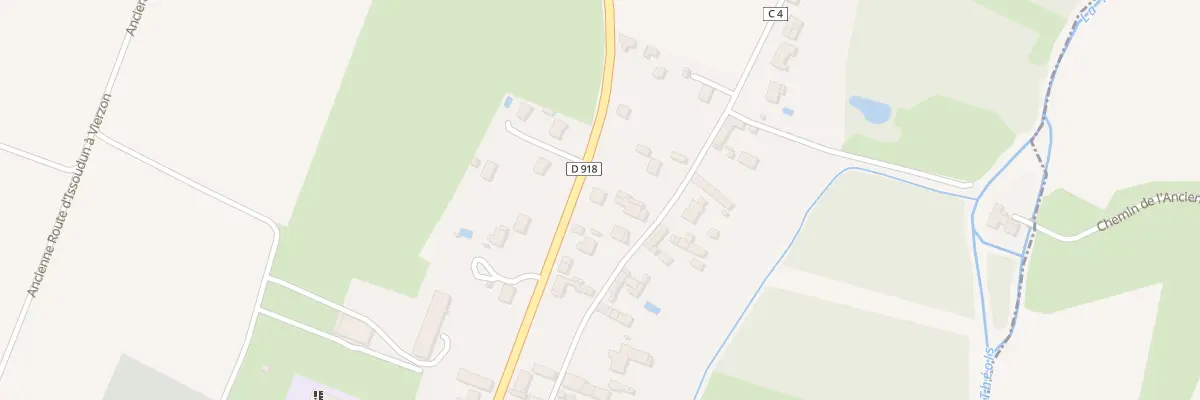Plan du 18 Rte de Reuilly à Sainte-Lizaigne