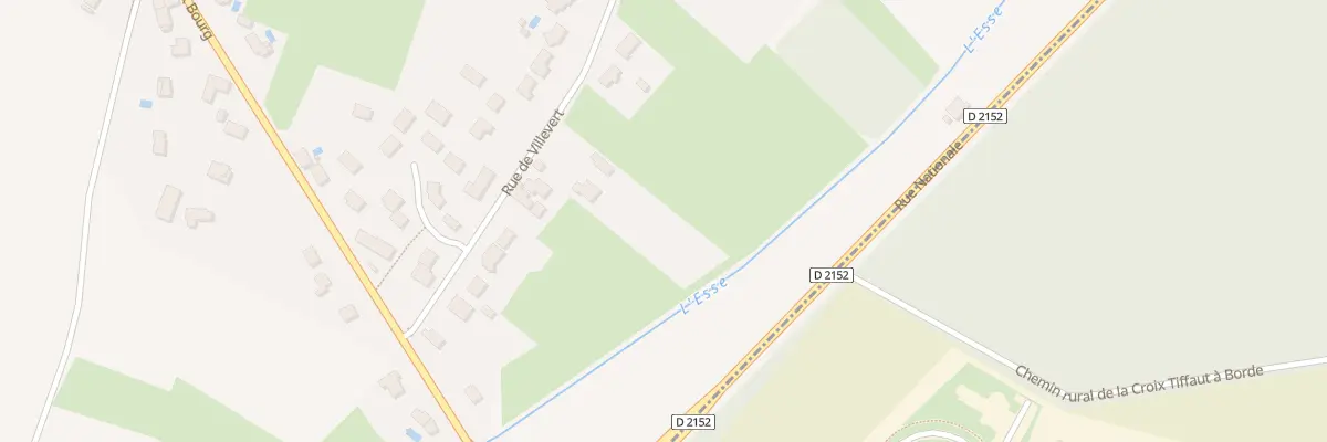 Plan du 190 Rue de Villevert à Marigny-les-Usages
