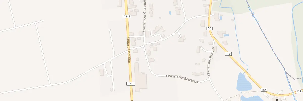 Plan du 5 Che des Bourbiers à Diou