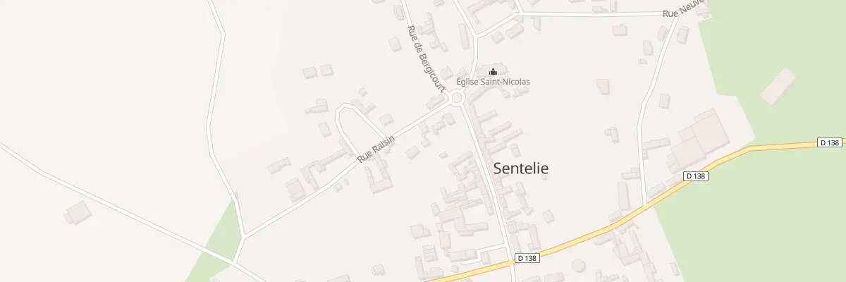 Plan du 5 Rue Raisin à Sentelie