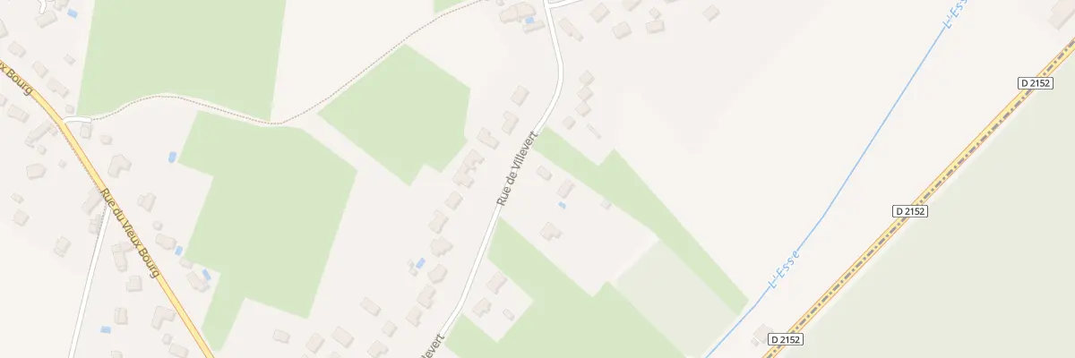 Plan du 360 Rue de Villevert à Marigny-les-Usages
