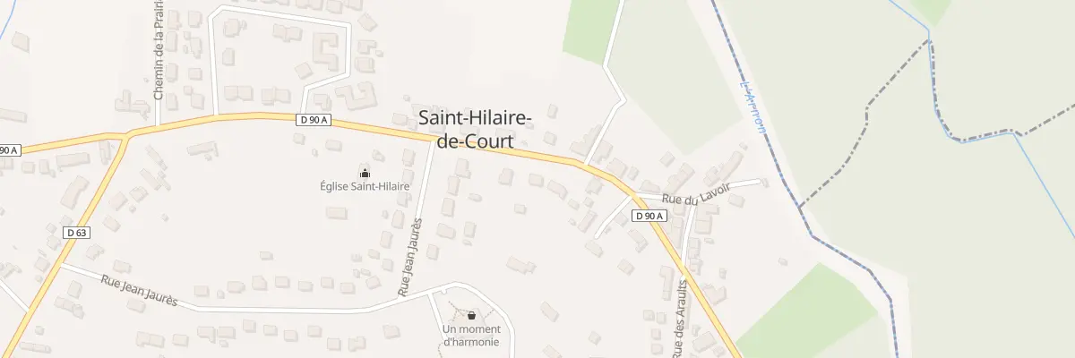 Plan du 13T Rue Jean Moulin à Saint-Hilaire-de-Court