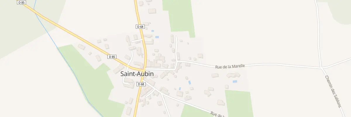 Plan du 9 Rue de la Marelle à Saint-Aubin