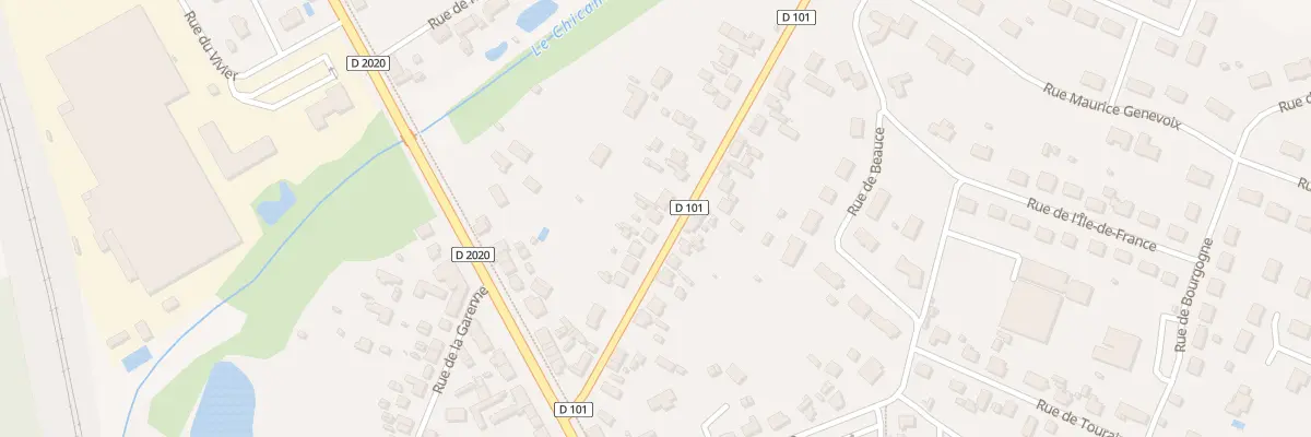 Plan du 17 Rue François Blache à Lamotte-Beuvron