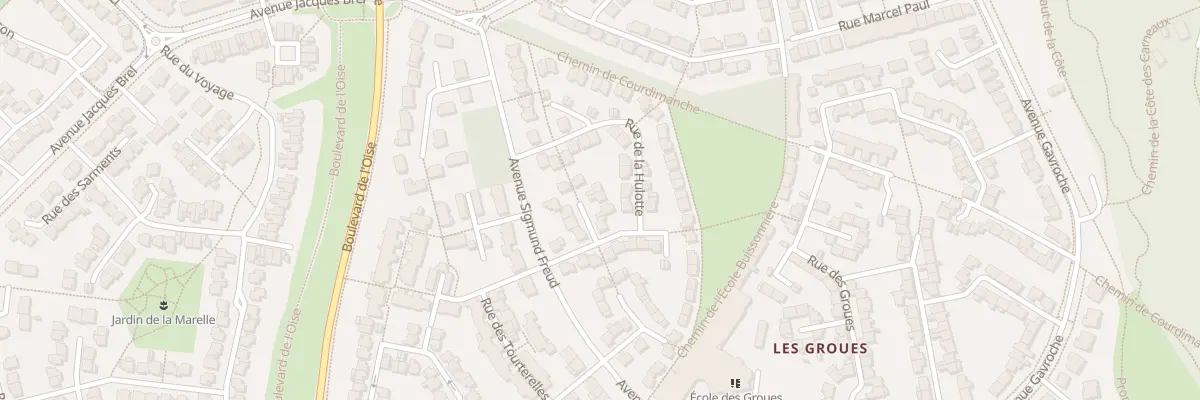 Plan du 17 Rue de la Hulotte à Vauréal