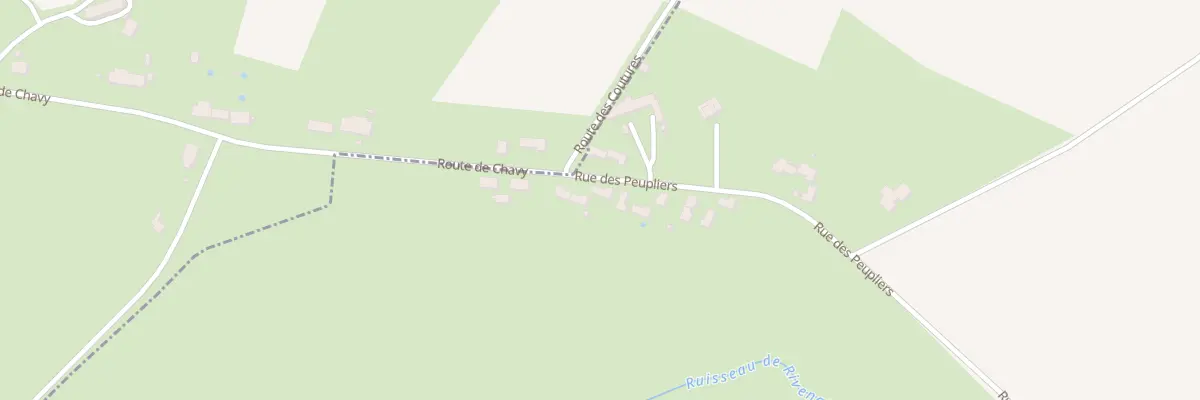Plan du 6 Rue des Peupliers à Lacs