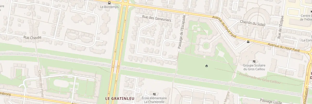 Plan du 29 Rue des Genevriers à Cergy