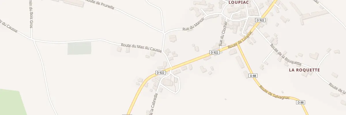 Plan du 5044 La Cabredie à Causse-et-Diège