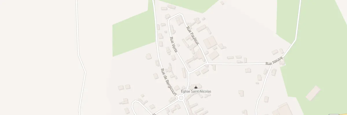 Plan du 1 Rue Verte à Sentelie