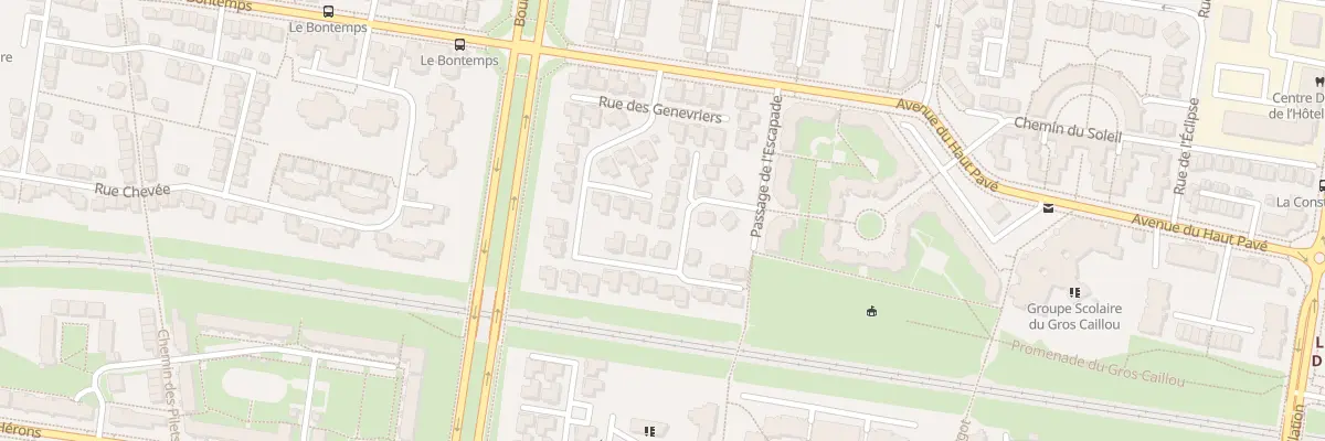 Plan du 31 Rue des Genevriers à Cergy