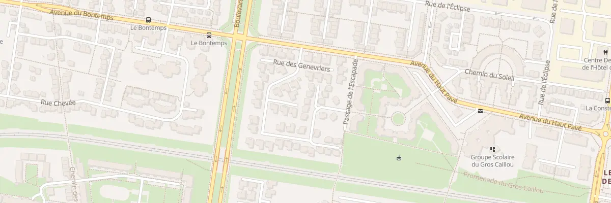 Plan du 35 Rue des Genevriers à Cergy