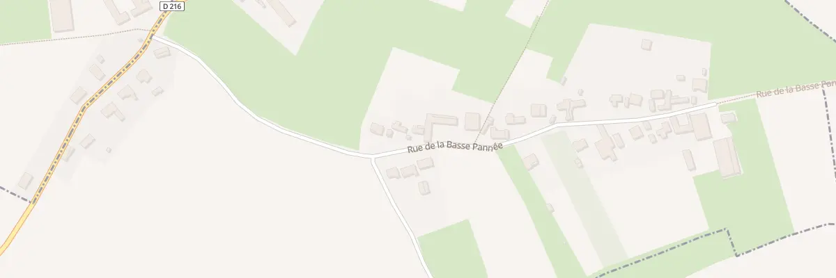 Plan du 21 Rue de la Basse Pannée à Alquines