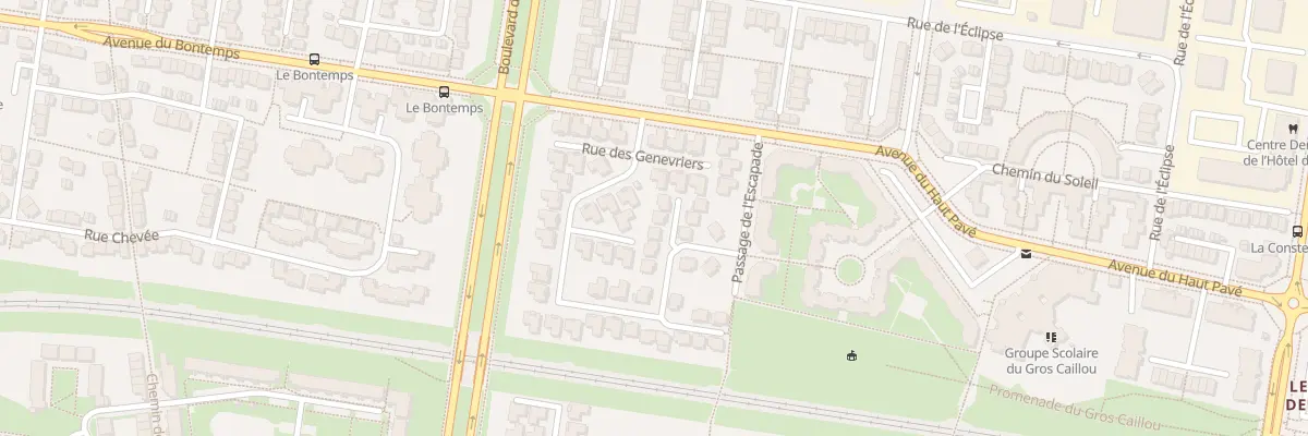 Plan du 37 Rue des Genevriers à Cergy