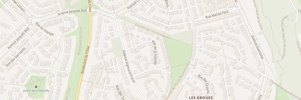 Plan du 29 Rue de la Hulotte à Vauréal