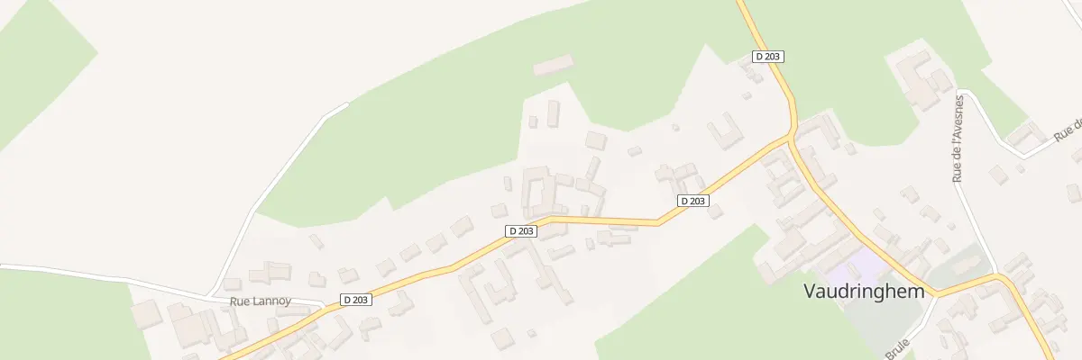 Plan du 18 Rue du Bout d’Amont à Vaudringhem