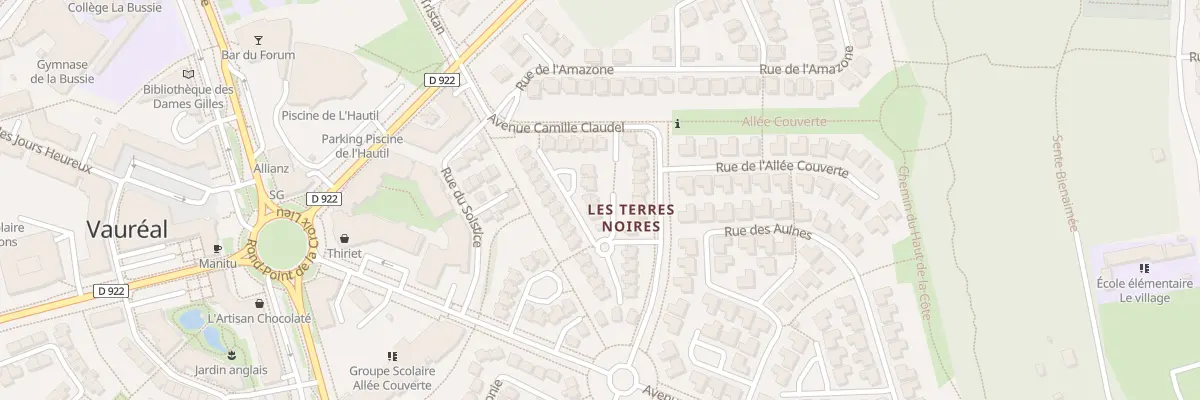 Plan du 4 Rue de l’Oiseau Migrateur à Vauréal