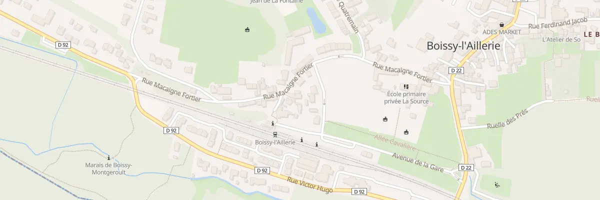 Plan du 11T Rue Macaigne Fortier à Boissy-l’Aillerie