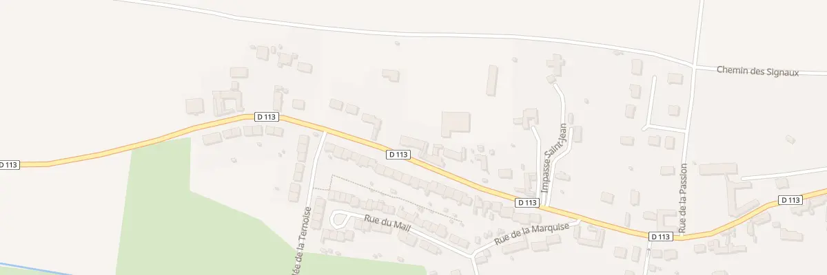 Plan du 56 Rue Fernand Lemercier à Hesdin-la-Forêt