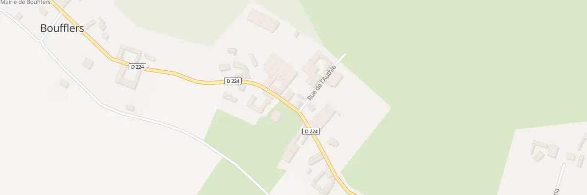 Plan du 45 Rue Principale à Boufflers