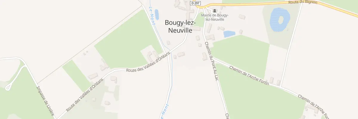 Plan du 5 Rte des Vallées d’Orléans à Bougy-lez-Neuville