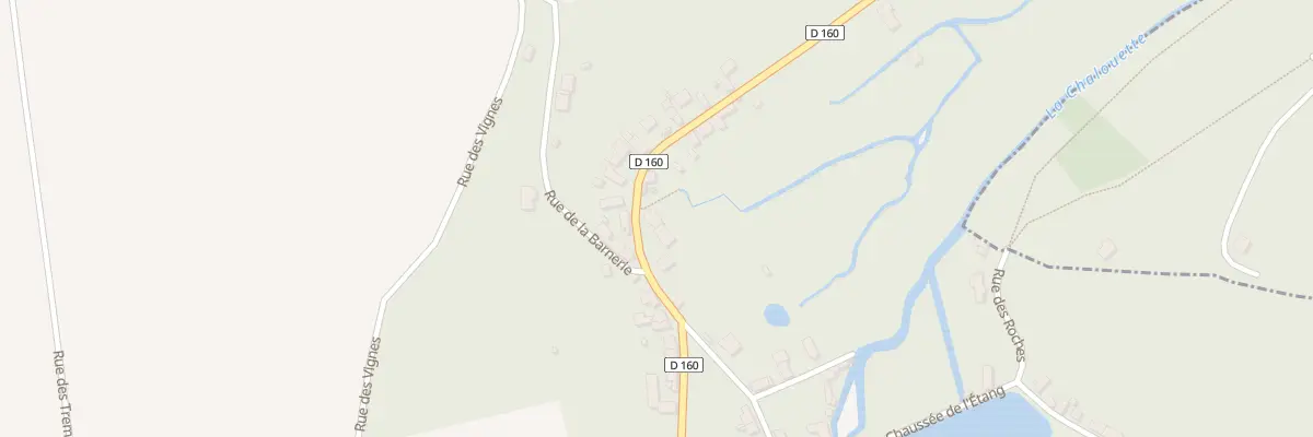 Plan du 12 Rue des Aulnes à Chalou-Moulineux