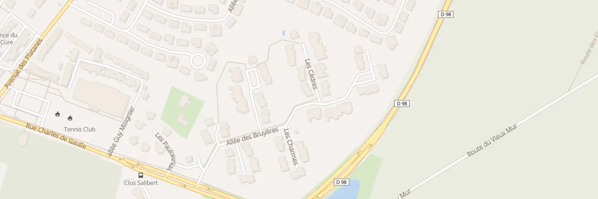 Plan du 6 Les Sorbiers à Saint-Nom-la-Bretèche