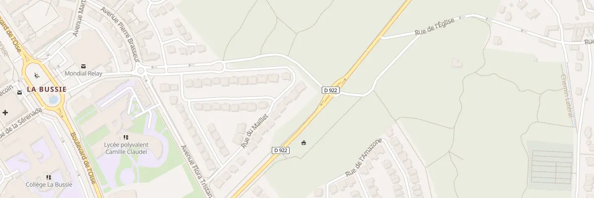Plan du 42 Rue du Maillet à Vauréal