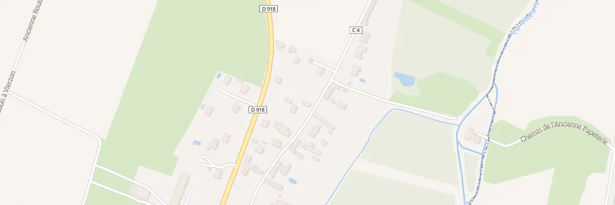 Plan du 15 Rte de l’Echardon à Sainte-Lizaigne